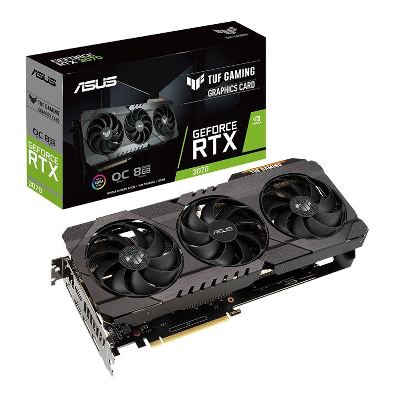 ASUS TUF RTX3070 O8G GAMIMG - 8GB GDDR6