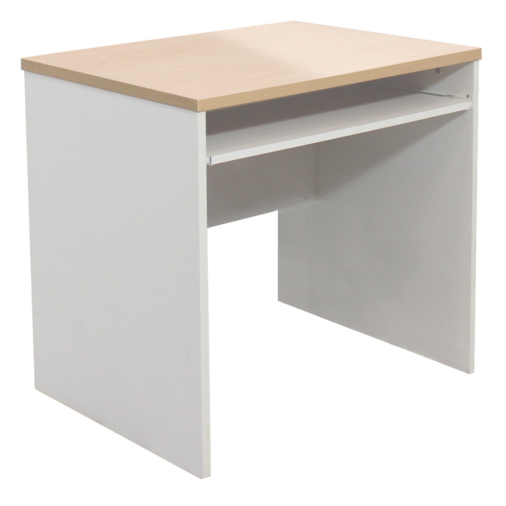 STABLE โต๊ะคอมพิวเตอร์ 80 ซม. พร้อมถาดคีย์บอร์ด รุ่น ST-080B