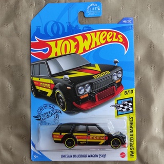 hot wheels Datsun bluebird wagon 510 momo