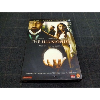 DVD  ภาพยนตร์ทริลเลอร์ "The Illusionist / มายากลเขย่าบัลลังก์" (2006)