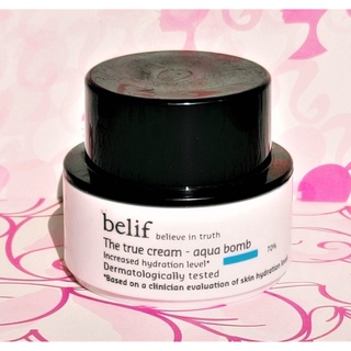 Belif The True Cream Aqua Bomb 10 ml / .33 oz ขนาดตัวอย่าง (No box) ของแท้ พร้อมส่ง