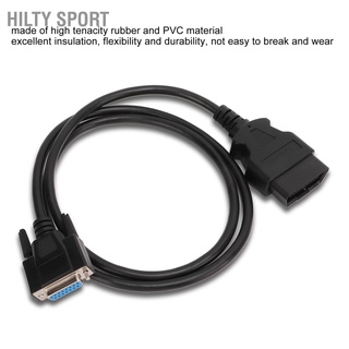 Hilty Sport สายเคเบิลอะแดปเตอร์ทดสอบ Obd2 Obdii แบบเปลี่ยน สําหรับ Launch Crp123 Crp129