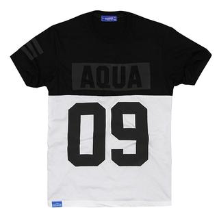 เสื้อยืด AQUANINE-AQUA09 (BLACKSCREEN)