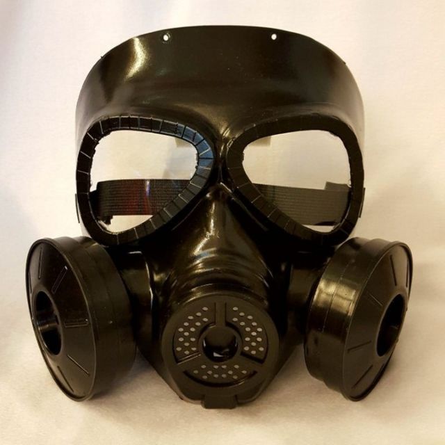 Dtp Black Cool Gas Mask แกล้งเล่นคอสเพลย์