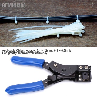 Gemini308 HT‑2081 Nylon Cable Tie Pliers High Carbon Steel Fastening Wire Tool