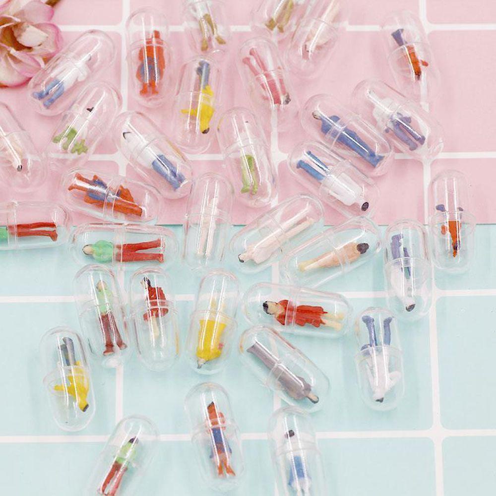 AARON1 20Pcs Capsule Shell Figurines Gag Toys Capsule Figurines Capsule ...