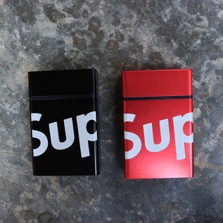 พร้อมส่ง กล่องใส่บุหรี่ supreme