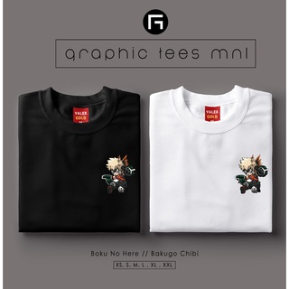 กราฟิกTeesMNL Boku no Hero My Hero Academia บาคุโกะ ชิบิ เสื้อยืด Unisex แบบกําหนดเองสําหรับผู้ ODS