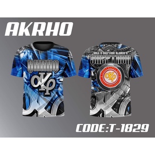 Akp เสื้อยืดแขนสั้น พิมพ์ลาย AKHRO FULLY SUBLIMATED TSHIRTS 3D แฟชั่นฤดูร้อน ไซซ์ XS-3XL