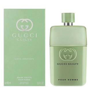 น้ำหอมแท้แบ่งขาย Gucci Guilty Pour Homme Love Edition EDT