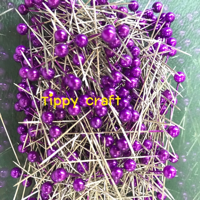 เข็มหมุดประมาณ 380 ตัว 1 กล่อง อย่างดี ไม่ขึ้นสนิม - รูปที่ 4