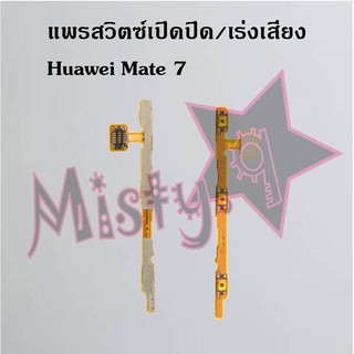 แพรสวิตซ์เปิด-ปิด/เพิ่ม-ลดเสียง [Power/Volume Flex] Huawei Mate 7