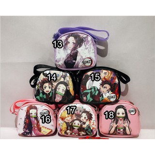 กระเป๋าสะพายเล็ก จิปาถะ ดาบพิฆาตอสูร anime kimetsu no yaiba อนิเมะ ลดราคา พิเศษ พร้อมส่ง