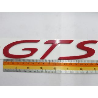 Logo GTS ของรถ Porsche ตัวใหญ่