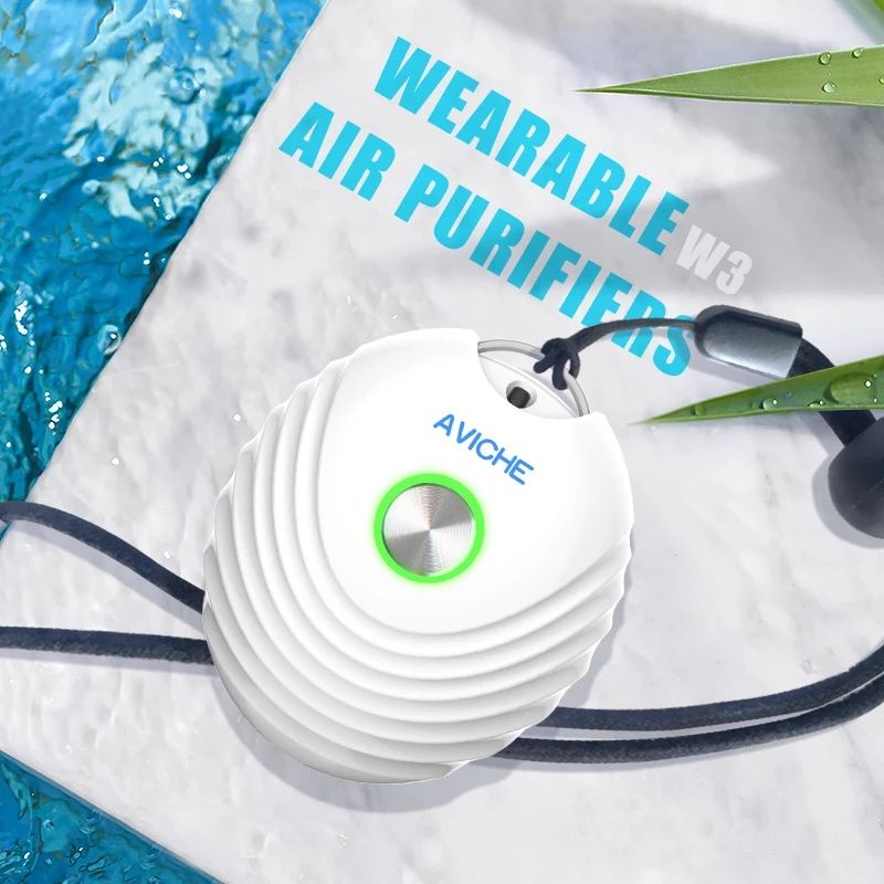 ++สินค้าพร้อมส่ง ประกันไทย ++ Aviche W3 เครื่องผลิตอิออน แบบพกพา สำหรับเด็ก เครื่องฟอกอากาศห้อยคอไอออน