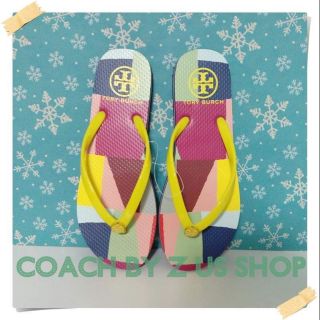 พร้อมส่ง​ Tory Burch flipflop us6.