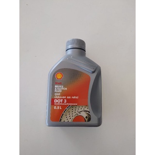 น้ำมันเบรค และ คลัทช์ DOT 3 เหมาะสำหรับรถยนต์และรถบรรทุก 0.5 L
