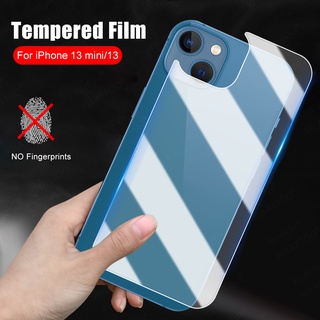ด้านหลังกระจกกันรอยแบบเต็มหน้าจอสำหรับ For IPhone 14 11 12 13 Pro Max 12 13 Mini 14 Plus Film