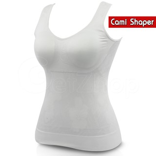 Cami Shaper by genie 3 in 1  เสื้อชั้นใน Body Perfect Slimming underwear (Size L) - สีขาว