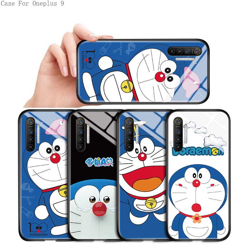 Oneplus 9 Nord CE 2 One Plus 8 Pro 8T 5G สำหรับ Case Cartoon Doraemon Cat เคสโทรศัพท์