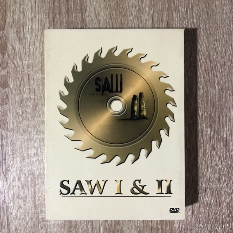 ของสะสม DVD หนัง Box set SAW 1 & 2 แถมโปสการ์ด 2 ใบ (ร่วมทำบุญกับโรงพยาบาล)