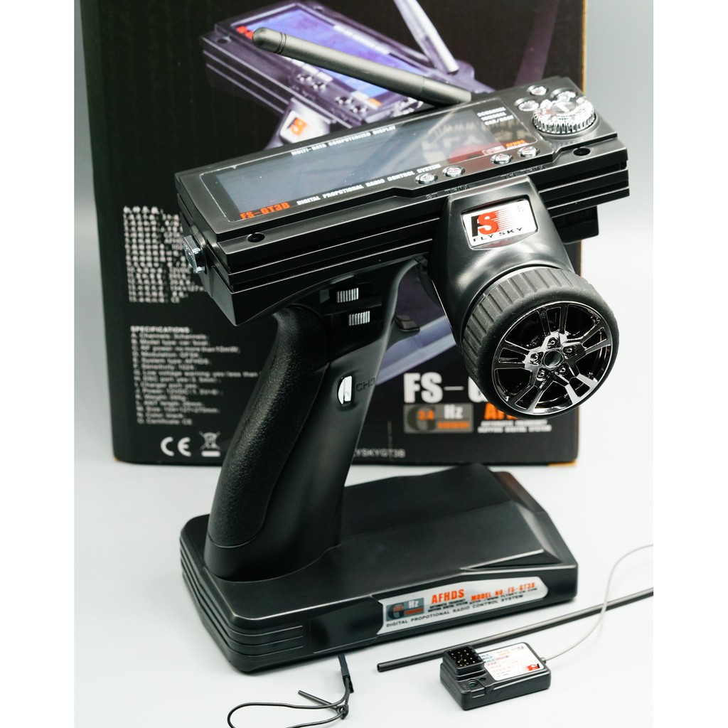 Remote Flysky Product Model: FS-GT3B , รีโมทไกลปืน GT3B สำหรับ รถ เรือ (ส่งจากประเทศไทย)