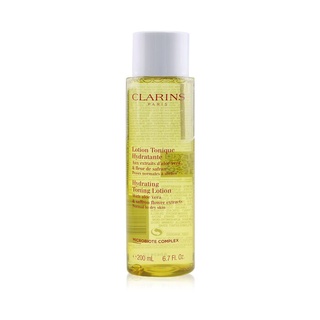 Clarins - โลชั่นโทนนิ่ง ให้ความชุ่มชื้น พร้อมว่านหางจระเข้ และหญ้าฝรั่น