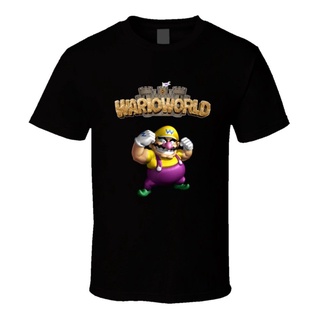 ขายดี!ขายดี เสื้อยืด พิมพ์ลาย Warioworld Super Wario Video Game PJhojh35CBnfga16 สไตล์คลาสสิกS-5XL