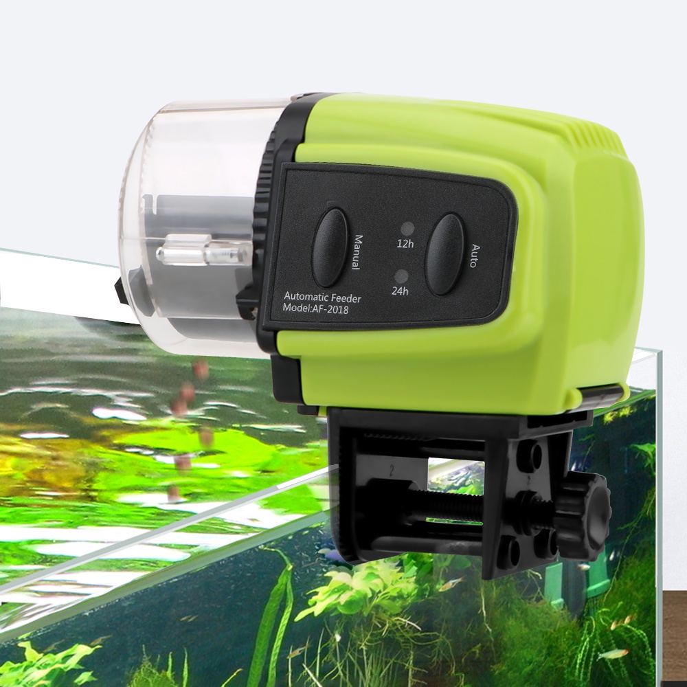 อาหารปลาAutomatic Fish Timer Feeder 1 cs Digital Dislay Home Aquarium ...