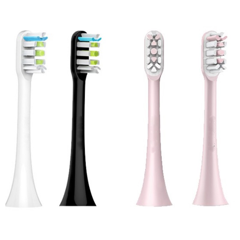 สําหรับ Xiaomi SOOCAS X3 SOOCARE หัวแปรงสีฟันไฟฟ้า Foodgrade Bristle เปลี่ยนหัวแปรงฟันหัวฉีดหมวกป้องกันฝุ่น