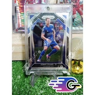 การ์ดนักฟุตบอล 2020-21 Panini Prizm Premier League jonny evans Leicester City Base Card #123