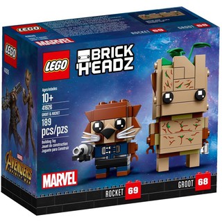 LEGO BrickHeadz 41626 Groot &amp; Rocket ของแท้💯