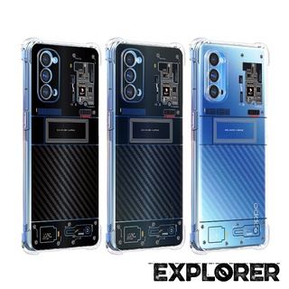 เคส OPPO Reno4 Pro 5G [ Explorer Series ] 3D Anti-Shock Protection TPU Case