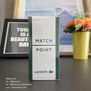 น้ำหอมแท้100% Lacoste Match Point edt 100ml