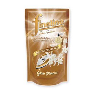 🔥HOT🔥 ไฟน์ไลน์ น้ำยารีดผ้าเรียบ เพอร์ฟูม สีทอง 450 มล. x 3 ถุง Fineline Ironing Smooth Perfume Gold 450 ml x 3