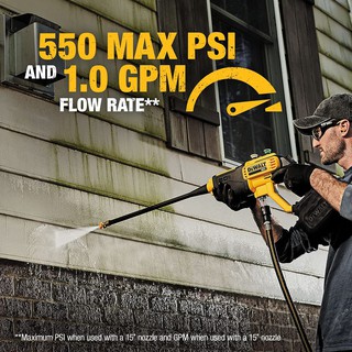 DeWALT DCPW550NB ปืนฉีดแรงดันน้ำ DCPW550B