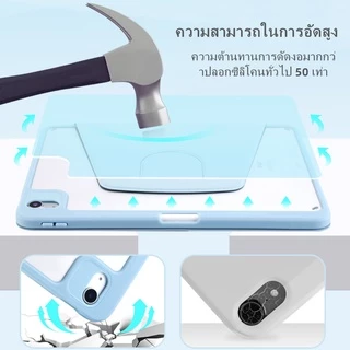 เคสไอเเพด 360°rotation พร้อมถาดใส่ปากกา for Air4/Air5 6 7 Air3 pro12.9 gen7/gen8/gen9 10.2 Pro11 mini4567 gen10 gen11