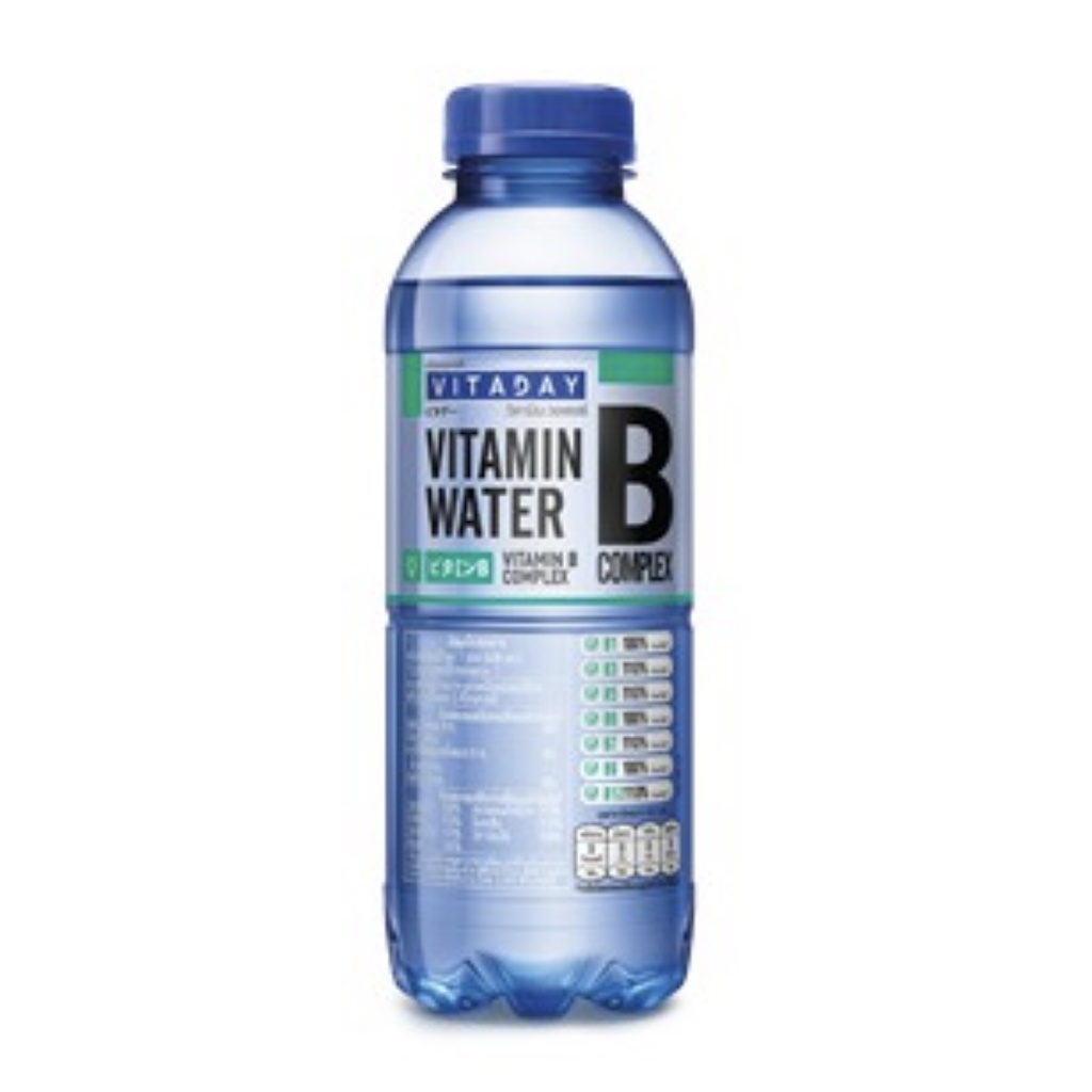 VITADAY Vitamin B Complex Water แพ็ค 6 ขวด วิตอะเดย์ วิตามิน วอเตอร์ เครื่องดื่มน้ำเก๊กฮวยผสมวิตามิน