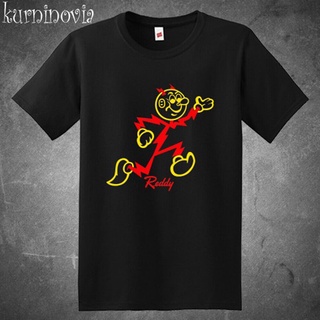 [COD]เสื้อยืด แบบนิ่ม พิมพ์ลายการ์ตูน Reddy Kilowatt Electric Servant ระบายอากาศ สําหรับผู้ชายS-5XL