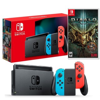 Nintendo Switch New Console (2019) ฟรีเกม Diablo III: Eternal Collection