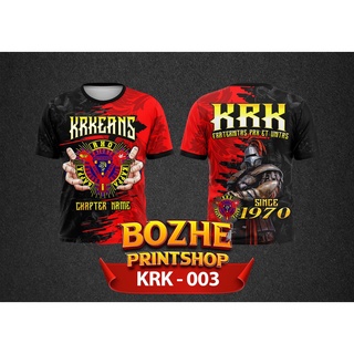 เสื้อยืด พิมพ์ลาย Krkeans 3 มิติ แบบเต็มตัว สําหรับผู้หญิง