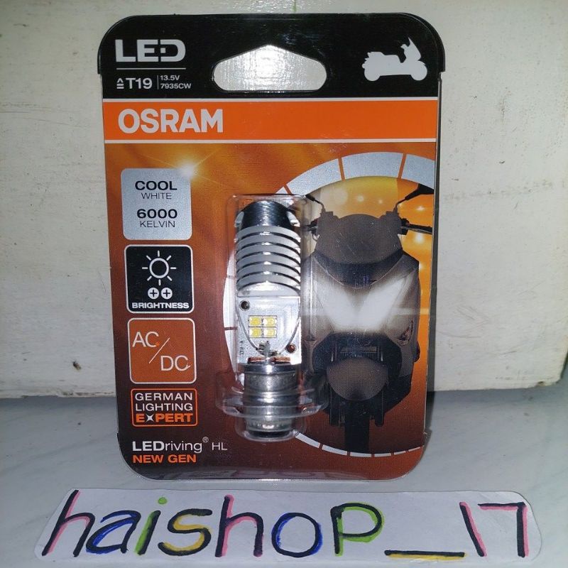 OSRAM T19 5/6 วัตต์ ORIGINAL FRONT LED LIGHT