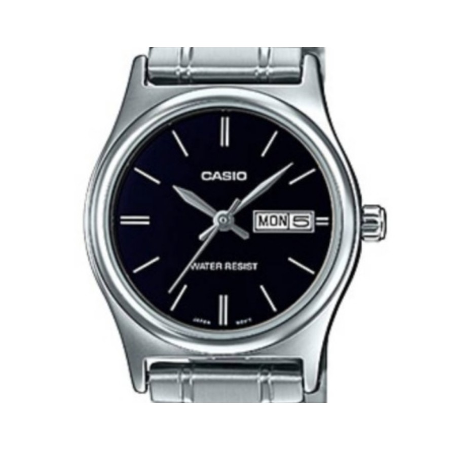 casio ของแท้ประกันศูนย์ นาฬิกาคาสิโอ ผู้หญิง รุ่น LTP-V006D LTP-V006G / SMILEYTIME ขายแต่ของแท้ ประกันศูนย์cmg/c-thong