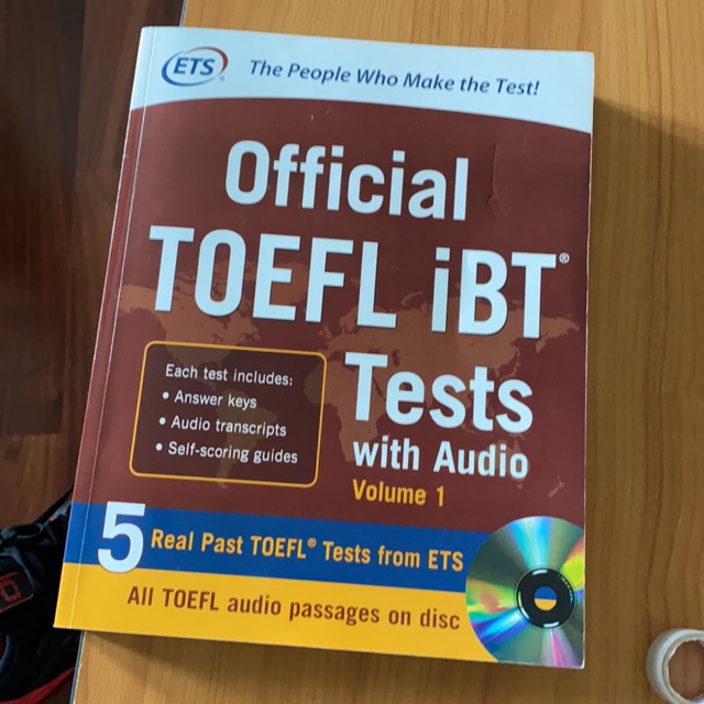 หนังสือ toefl ibt ets