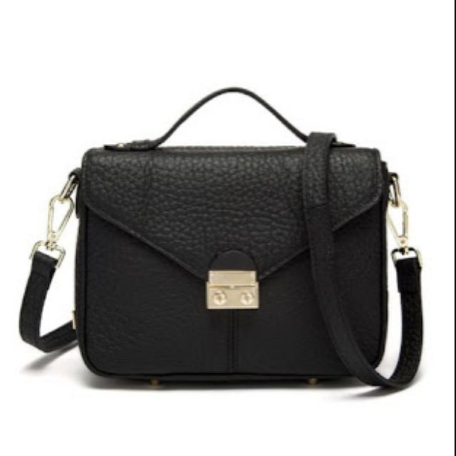 Pazzion Black Essential Bag