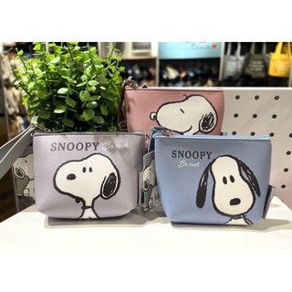 Moshi Moshi กระเป๋าเศษสตางค์ กระเป๋าใส่เหรียญ ลาย SNOOPY ลิขสิทธิ์ของแท้จากโมชิ