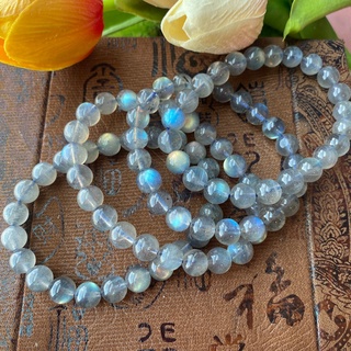 กำไลหินลาบลาดอไลต์(Labradorite)🤍🌈