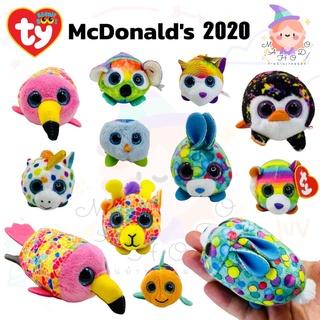 ตุ๊กตาทีวาย TY (มือสอง) ขนาด 3 นิ้ว Teeny McDonald 2020  ทีวาย ทีวายตาโต ของเล่นแมคโดนัลด์ Happy Meal Tsumtsum Mark Tuan