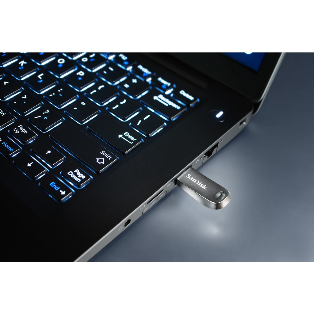 SANDISK FLASH DRIVE ULTRA LUXE USB 3.2Gen1 แฟลชไดร์ฟ 64GB (SDCZ74_064G_G46)