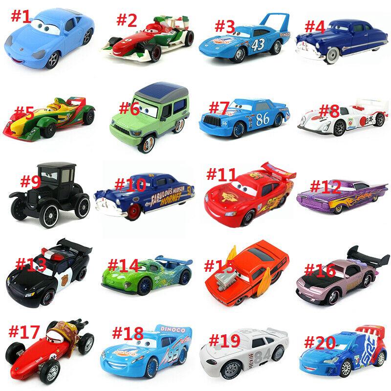 ของเล่นเด็ก Pixar Car Mcqueen Mini PVC รูปการกระทำรุ่นของขวัญคลาสสิก